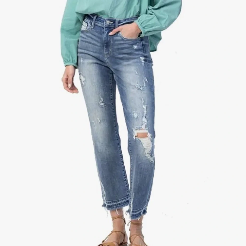 Judy Blue high‎ rise straight leg jeans 11|30
